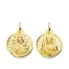 Escapulario V. Carmen Y C. Jesus Oro 18K 22 Mm Calado<Alda Joyeros Cheap