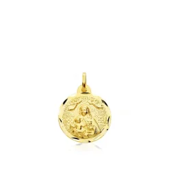 Escapulario V. Del Rocio Y V. De Cinta Oro 18K 18 Mm<Alda Joyeros New