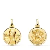 Escapulario V. Montserrat Y San Jorge Oro 18K 16 Mm Bisel<Alda Joyeros Shop