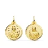 Escapulario Virgen Carmen Y Corazon Jesus Medalla Oro 18K Helice 20 Mm<Alda Joyeros Hot