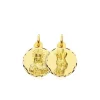 Escapulario Virgen Macarena Y Cristo Del Gran Poder 18K 17Mm<Alda Joyeros Discount