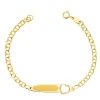 Esclava Bebé Corazon Oro 18K 13Cm<Alda Joyeros Cheap