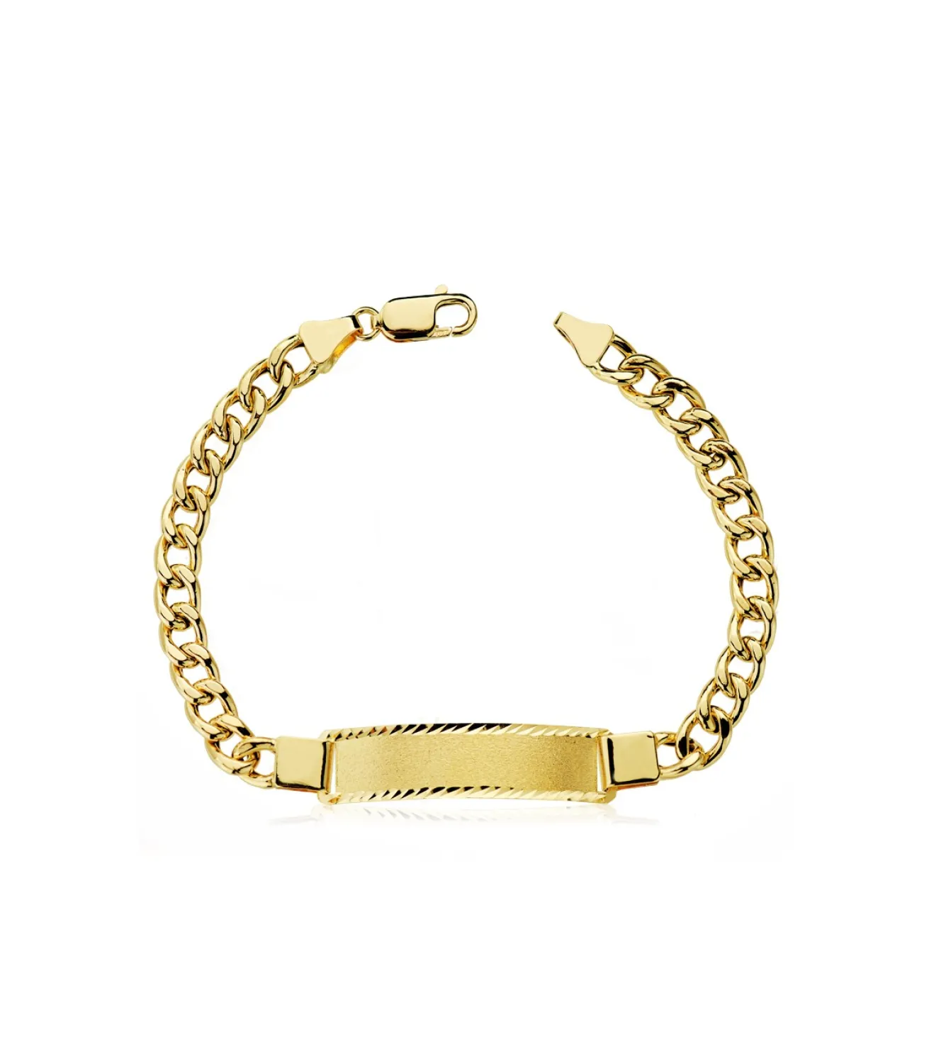 Esclava Oro Amarillo John 21 Cm 18 Ktes<Alda Joyeros Flash Sale