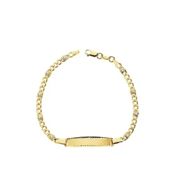 Esclava Oro Amarillo 18K Ingrid Circonitas 17Cm<Alda Joyeros New