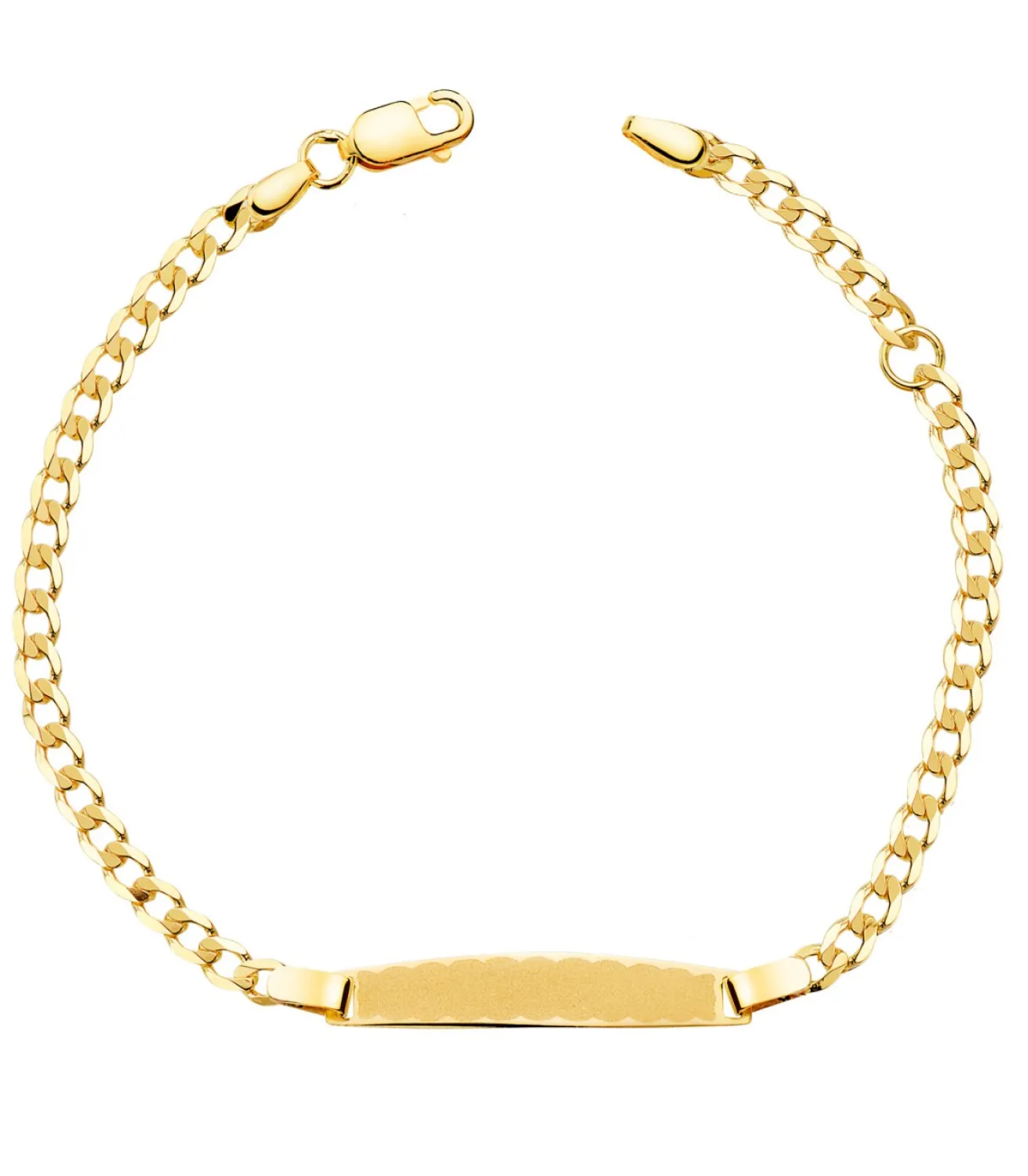 Esclava Oro 18K Cadena Barbada 16.5Cm<Alda Joyeros New