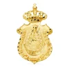 Escudo Huelva Virgen Del Rocio Oro 18K 46Mm<Alda Joyeros Best Sale