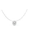 Gargantilla Anna Chaton Oro Blanco 18 K<Alda Joyeros Hot