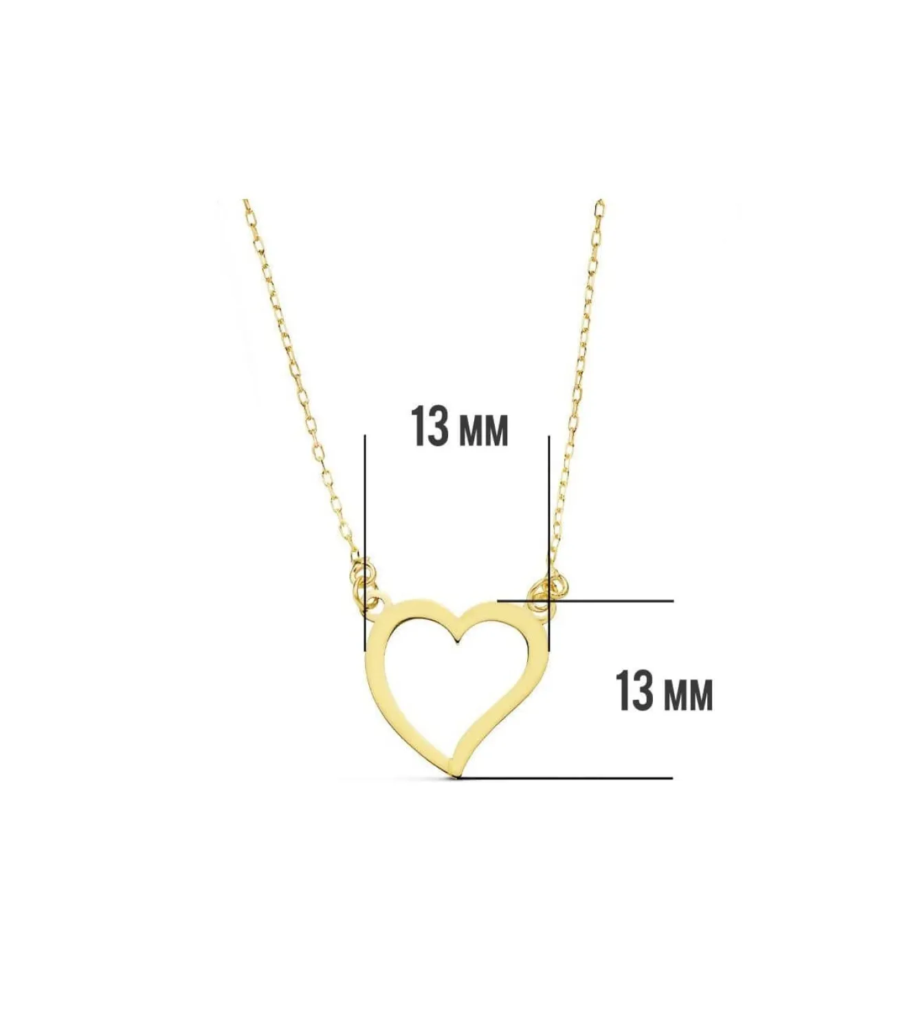 Gargantilla Corazon 18 Ktes<Alda Joyeros Sale