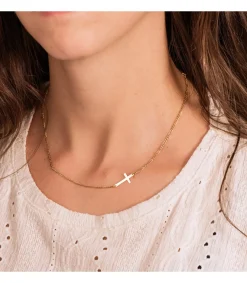 Gargantilla Cruz Macarena 18 Ktes<Alda Joyeros Flash Sale