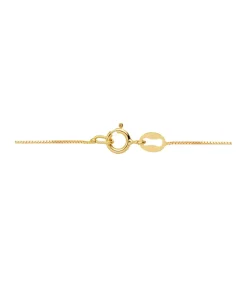 Gargantilla Cruz Oa 18K Diamante 0.015 Qtes.<Alda Joyeros Fashion