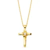 Gargantilla Cruz Oa 18K Diamante 0.010 Qtes.<Alda Joyeros Discount