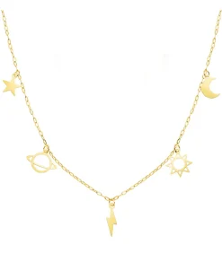 Gargantilla De Oro 18K Galaxy<Alda Joyeros Outlet