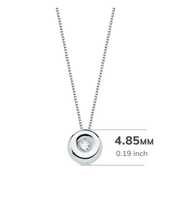 Gargantilla Delicia 0.015 Qtes. Ob 18K<Alda Joyeros Outlet