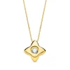 Gargantilla Estrella Diamantes 0.050 Qtes. Oa 18K<Alda Joyeros Cheap