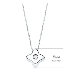 Gargantilla Estrella Diamantes 0.015 Qtes. Ob 18K<Alda Joyeros Shop