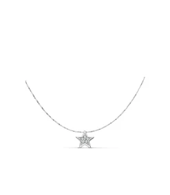 Gargantilla Estrella Oro Blanco Bellanca 18 Ktes<Alda Joyeros Online