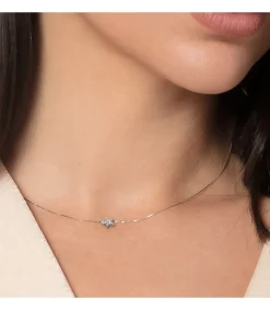 Gargantilla Estrella Oro Blanco Bellanca 18 Ktes<Alda Joyeros Online
