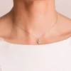 Gargantilla Indira Diamantes 0.301 Qtes. Ob 18K<Alda Joyeros Outlet