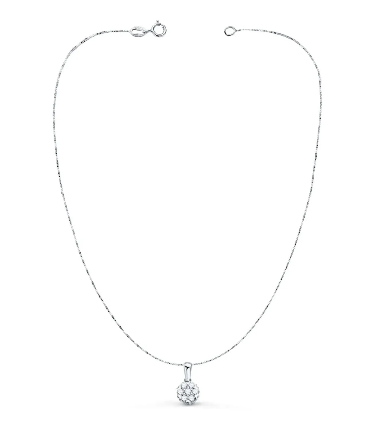Gargantilla Indira Diamantes 0.301 Qtes. Ob 18K<Alda Joyeros Outlet