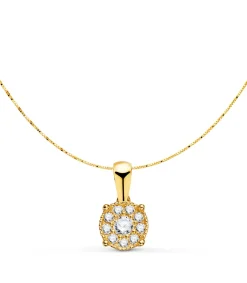 Gargantilla Meena Diamantes 0.180 Qts Oro 18K<Alda Joyeros Clearance