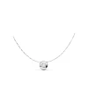 Gargantilla Mercedes 6.5 Mm Oro Blanco 18K<Alda Joyeros Best