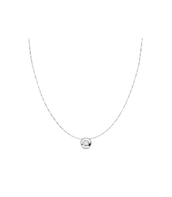 Gargantilla Mercedes 6.5 Mm Oro Blanco 18K<Alda Joyeros Best