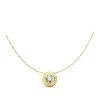 Gargantilla Monique Oro Amarillo 18 K Chaton Y Cadena<Alda Joyeros Store