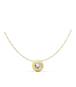Gargantilla Monique Oro Amarillo 18 K Chaton Y Cadena<Alda Joyeros Store