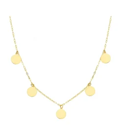 Gargantilla Mujer Chapitas Oro 18K<Alda Joyeros Best Sale