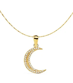 Gargantilla Mujer Luna Oro Amarillo 18K 42 + 3Cm<Alda Joyeros Discount