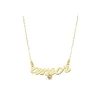Gargantilla Mujer Oro Amarillo 18K Frase "Amor"<Alda Joyeros Discount