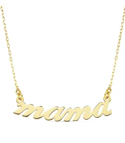 Gargantilla Mujer Oro Amarillo 18K Letras Mama<Alda Joyeros Fashion