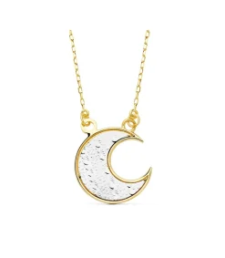 Gargantilla Mujer Oro Bicolor 18K Night Moon<Alda Joyeros Clearance