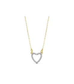 Gargantilla Oro Bicolor 18K Fall In Love<Alda Joyeros Shop