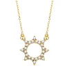 Gargantilla Oro 18K Sol Circonitas<Alda Joyeros Fashion