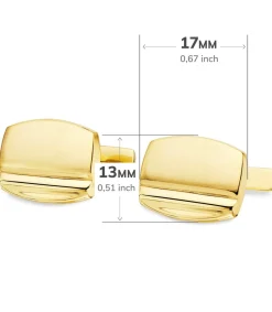 Gemelos Adrien Oro Amarillo 18K<Alda Joyeros Hot