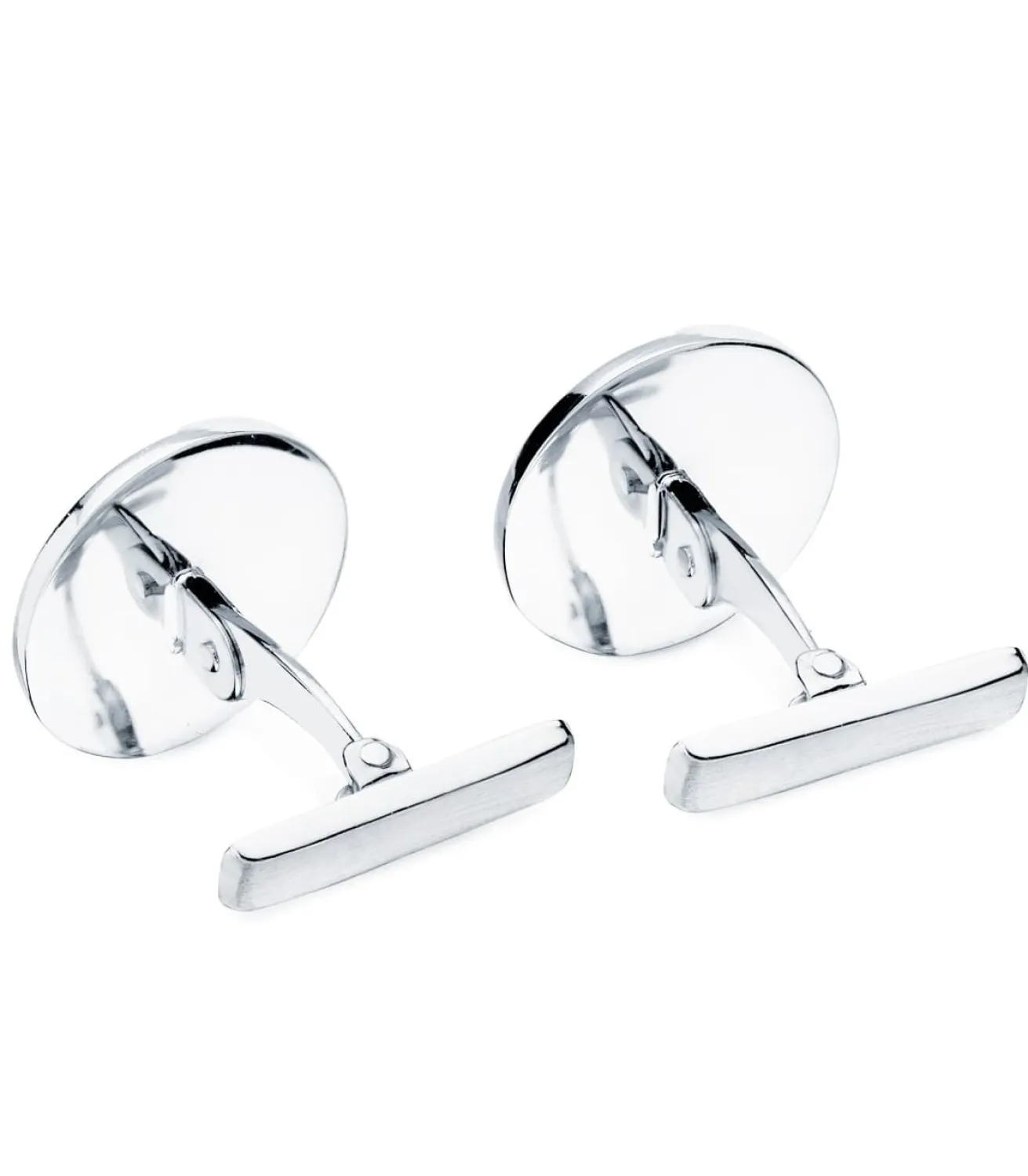 Gemelos Antoine Oro Blanco 18K<Alda Joyeros Fashion