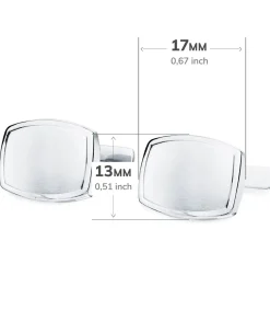 Gemelos Bertrand Oro Blanco 18K<Alda Joyeros Cheap