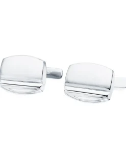 Gemelos Bruno Oro Blanco 18K<Alda Joyeros Best Sale