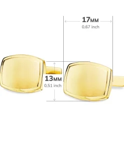 Gemelos Fabrice Oro Amarillo 18K<Alda Joyeros Best Sale