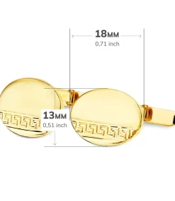 Gemelos Henri Oro Amarillo 18K<Alda Joyeros Clearance