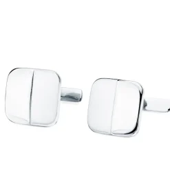 Gemelos Logan Oro Blanco 18K<Alda Joyeros Sale