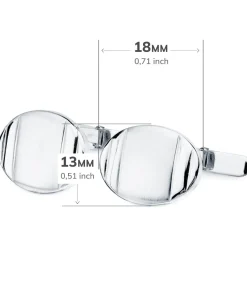 Gemelos Olivier Oro Blanco 18K<Alda Joyeros Clearance
