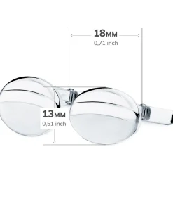 Gemelos Theo Oro Blanco 18K<Alda Joyeros Sale