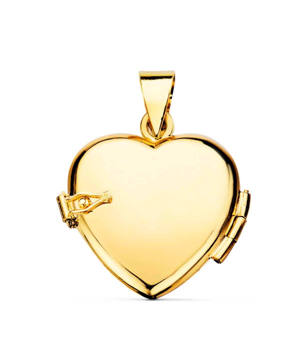 Guardapelo Portafotos Corazon Oro 18 K 20 Mm<Alda Joyeros Hot