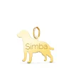 Labrador Colgante Personalizado Perro Oro 18K<Alda Joyeros Shop