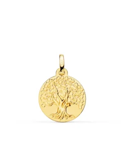 Medalla Arbol De La Vida Oro 18K 16 Mm<Alda Joyeros Cheap
