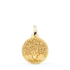 Medalla Arbol De La Vida Oro 18K 16 Mm Brillo<Alda Joyeros Discount