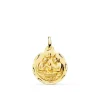 Medalla Bautismo Cristiano Oro 18K 18 Mm<Alda Joyeros Store