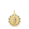 Medalla Calada Virgen De Guadalupe Mexico Oro 18K 18Mm<Alda Joyeros Fashion